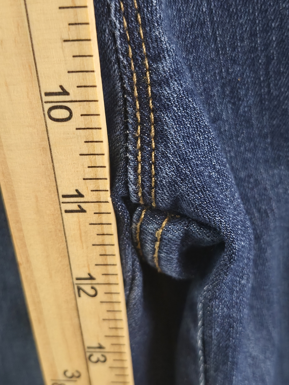 American Eagle Tomgirl Jeans High Rise Button Fly Slim Boyfriend Blue Size 6 - Picture 5 of 7